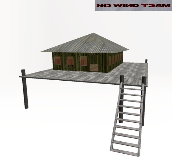 ::NWT::  Tiki Hut with Veranda