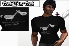 Tween Designs !!!...T-shirt RIde me Blk