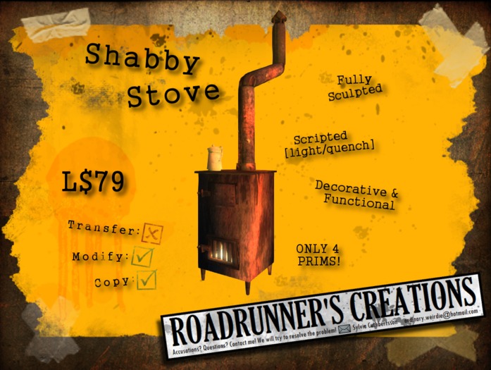 [.:R's:.] Shabby Stove