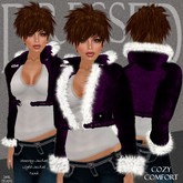 ::DBL:: Cozy Comfort Jacket ~ Purple