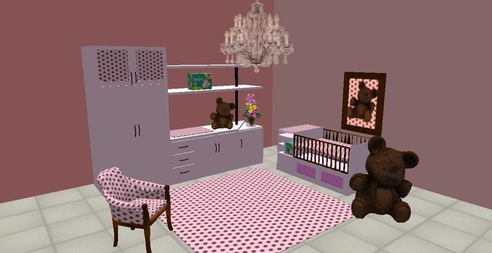 Baby Pink Room - MESH