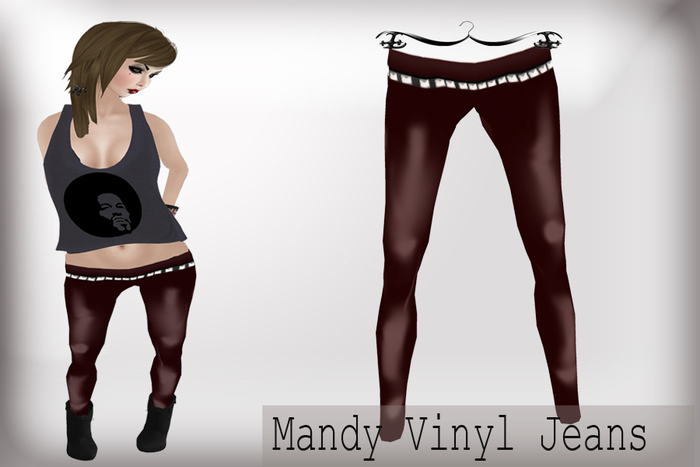 ***[BREIL]**** #Store MANDY Vinyl Jeans