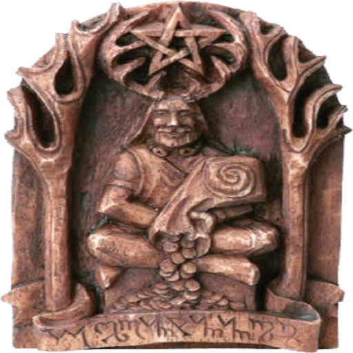 Horned God for altar or decor