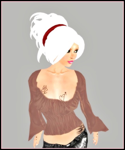 Miss Mess White Hair