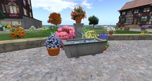 Swiss Water Basin, Schweizer Brunnen v2 with sound and running water