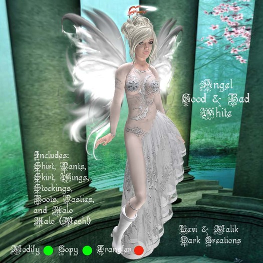Angel Good & Bad White