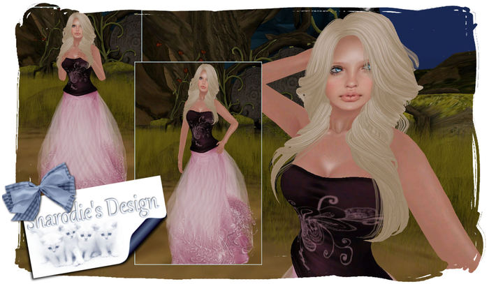 ~*~Shar's Gowns~*~Cleo pink