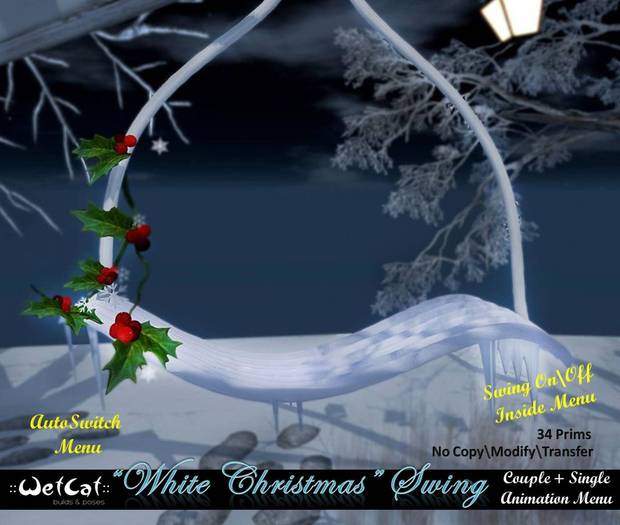 ::WetCat:: "White Christmas" Couple Menu Swing 