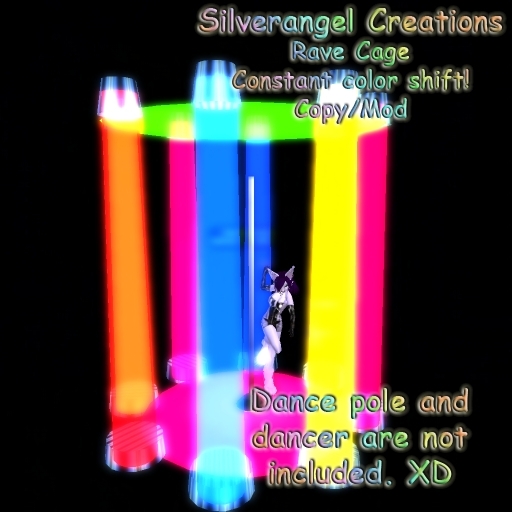 Color shift glow rave cage Copy/Mod