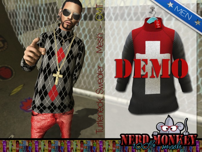 .::[NerdMonkey] [Turtleneck Sweater Leko DEMO]::. 
