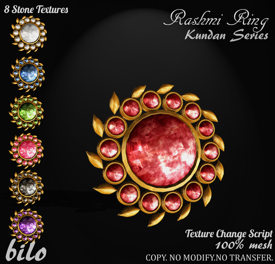 Bilo- Rashmi Ring (Gold)