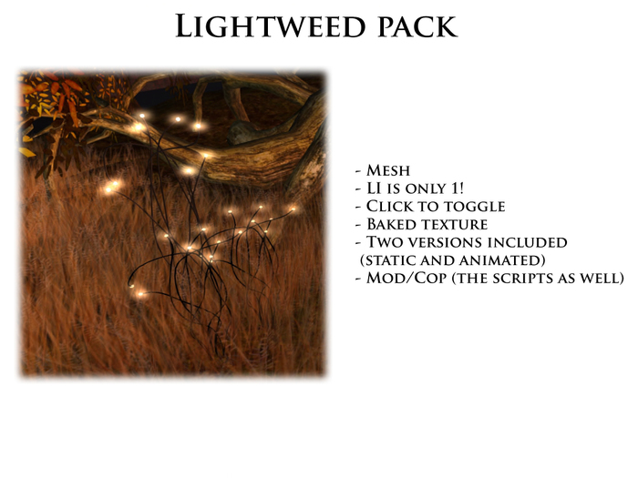 Lightweed pack - boxed