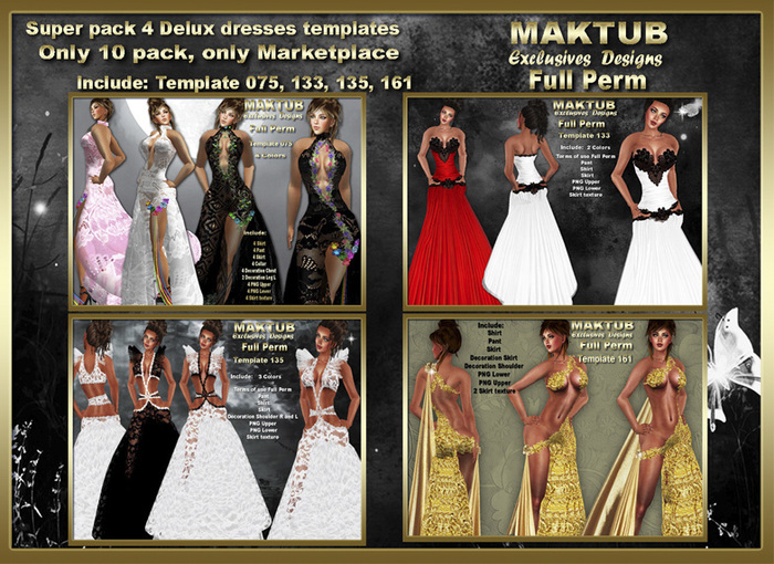 SUPER PACK 7 MAKTUB TEMPLATES