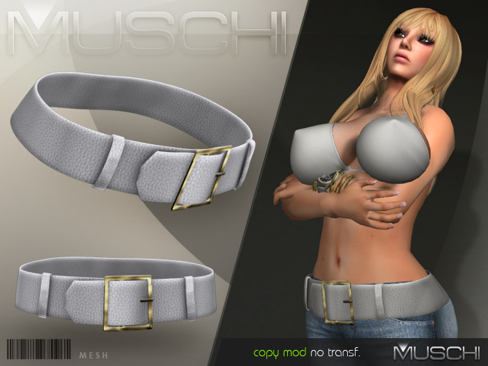 MUSCHI Belt White