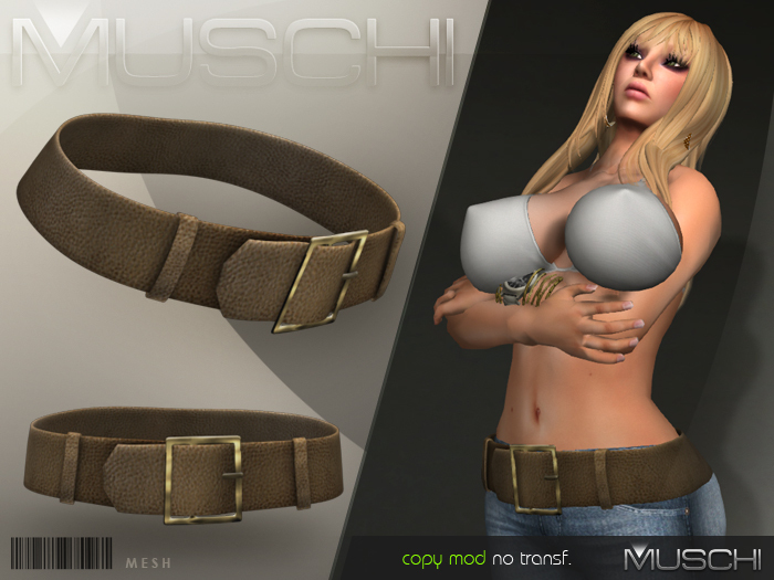 MUSCHI Belt Leather