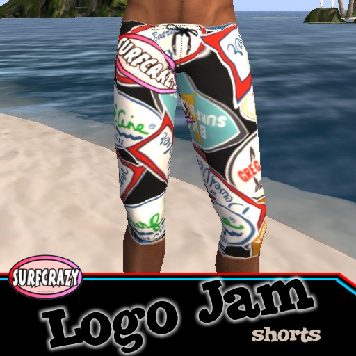 Surfcrazy Logo Jam Shorts (boxed