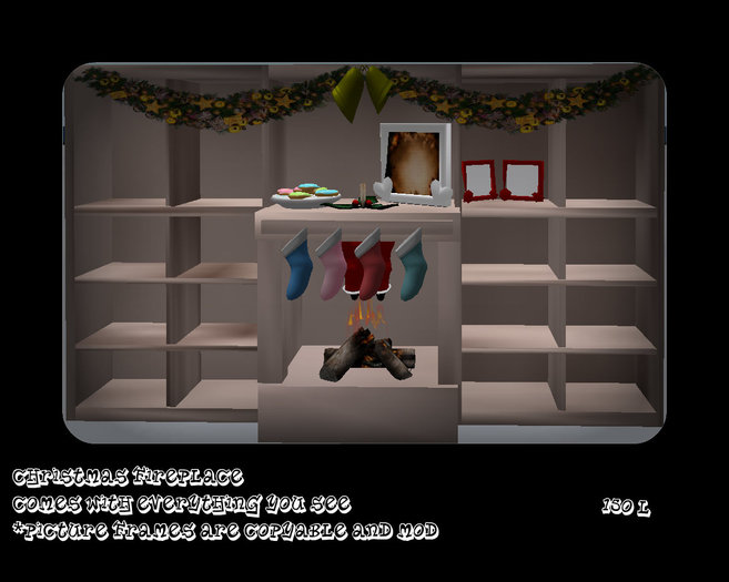 Christmas Fireplace {boxed}