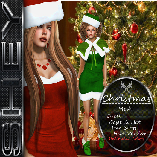 SHEY - Christmas Baby Mesh Set
