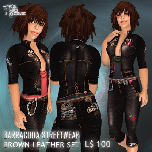 KAOSOME: BARRACUDA STREET WEAR_Brown