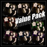 =^.^= Curious Kitties - Exlan Top - Value Pack