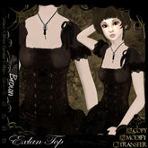 =^.^= Curious Kitties - Exlan Top - Brown