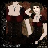=^.^= Curious Kitties - Exlan Top - Red