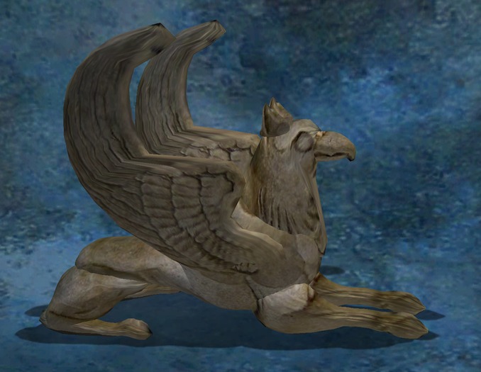 Stone Griffin Sculpt