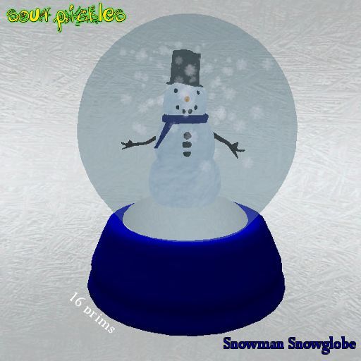 [SP] Snowman Snow globe
