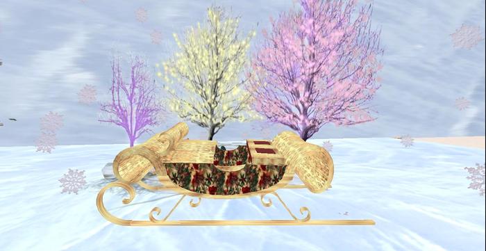 SANTA sleid Gold 