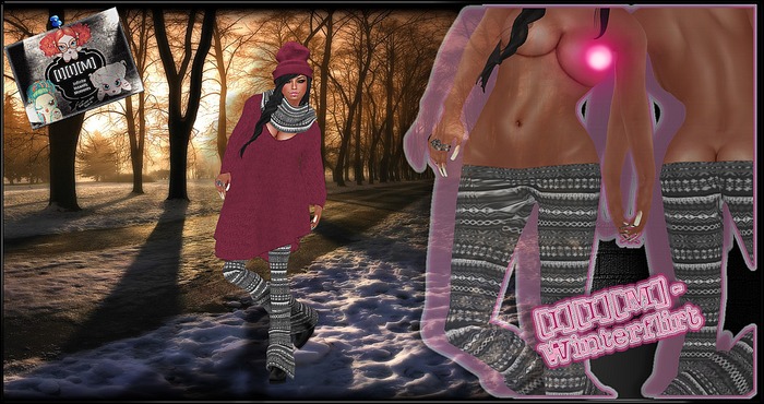 [I][I][M] - Winterflirt Outfit Rosa