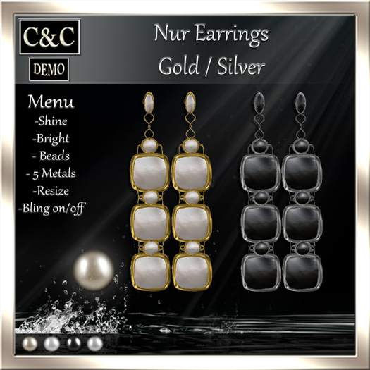 C&C - Nur Earrings - DEMO
