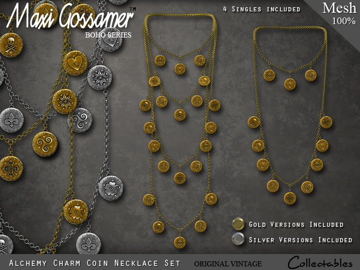 Necklace - Alchemy Charm Coins