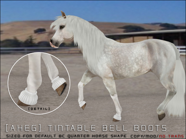 [AHEG] Tintable Bell Boots