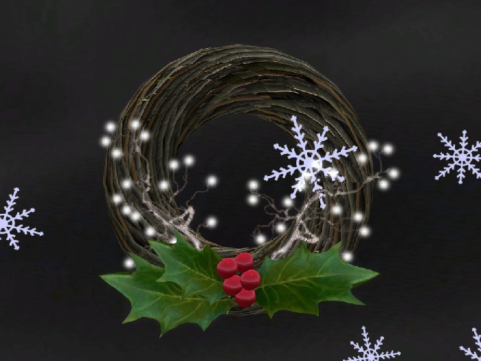 Holiday Holly Wreath