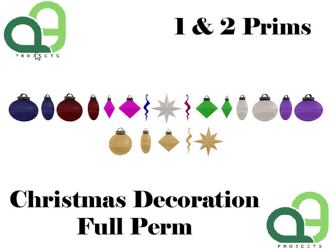 Christmas Decoration Full Perm (Boxed)