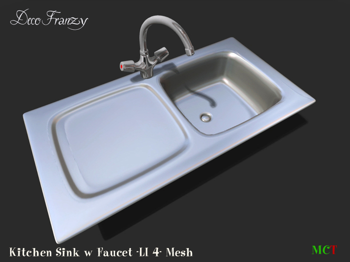 ~DecoFranzy~ Kitchen Sink With Faucet
