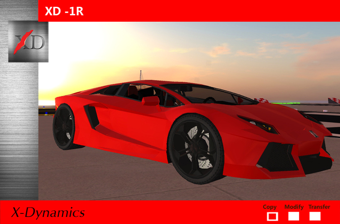 XD-1R Super Car -RED ONLY