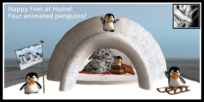 Happy Feet at Home Penguin Winter Decoration