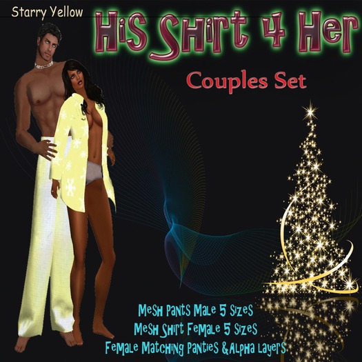 His/Her Starry Yellow