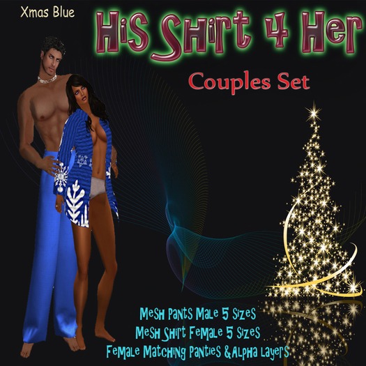 His/Her Xmas Blue