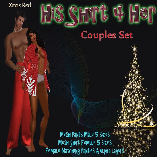 His/Her Xmas Red