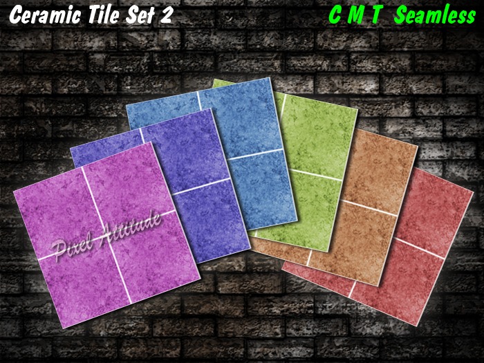 Ceramic Tile Textures Set 2