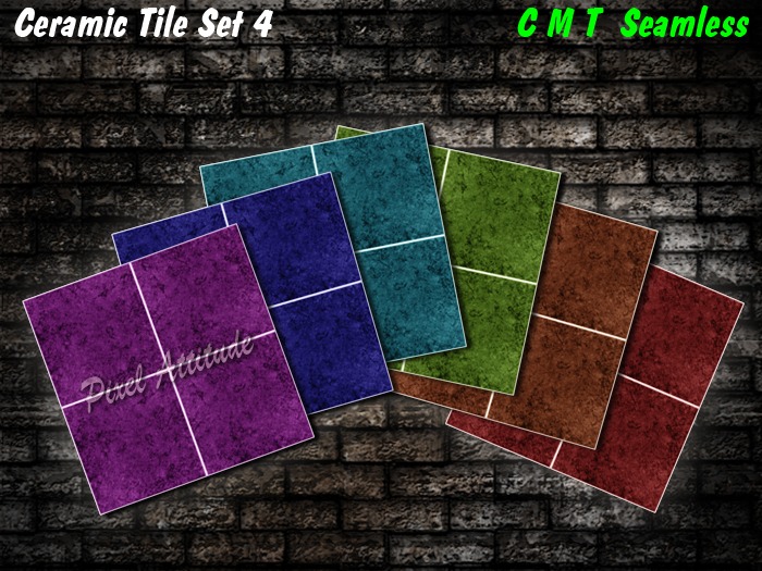 Ceramic Tile Textures Set 4
