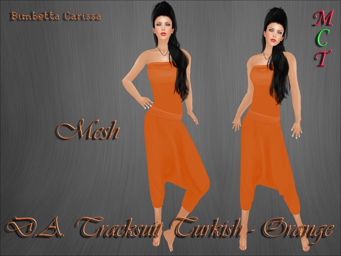 D.A. Tracksuit Turkish - Orange