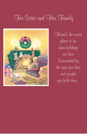 Christmas Card Sister