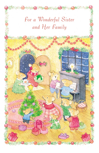 Christmas Card Sister