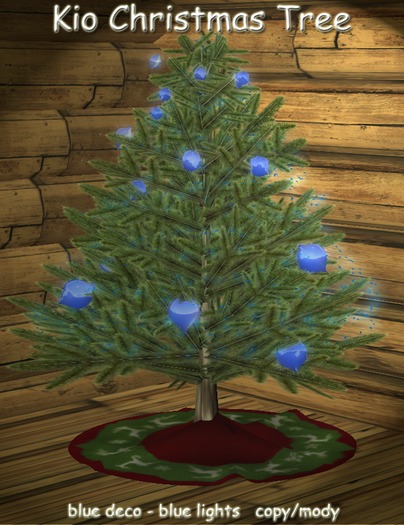 KiO ChristmasTree - blue - SALE