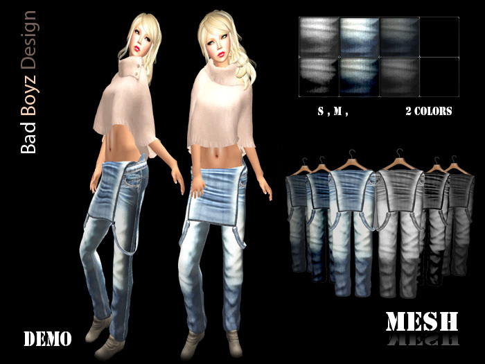 Bad GirlZ Mesh Overall Vol.1 Demo