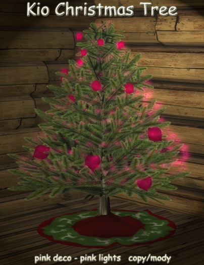 KiO ChristmasTree - pink - SALE