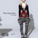 Mesh cargo ladies markletplace gingham white
